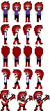 Sprite sheet of the rockstar NPC